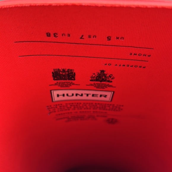 Hunter Original Tall Rain Boot - Picture 8 of 9